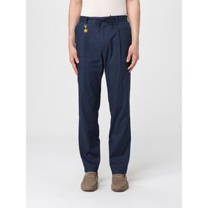 Manuel Ritz Pants Men Blue